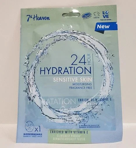 7th Heaven 24 Hour Hydration Sheet Mask - Sensitve Skin — CLIPRONS