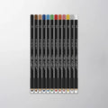 L3VEL3 Color Liner Pencils - Hair Tattoo, Hairline Outliner and Design Pen - Professional Barber Engraving - Set Of 12 — CLIPRONS