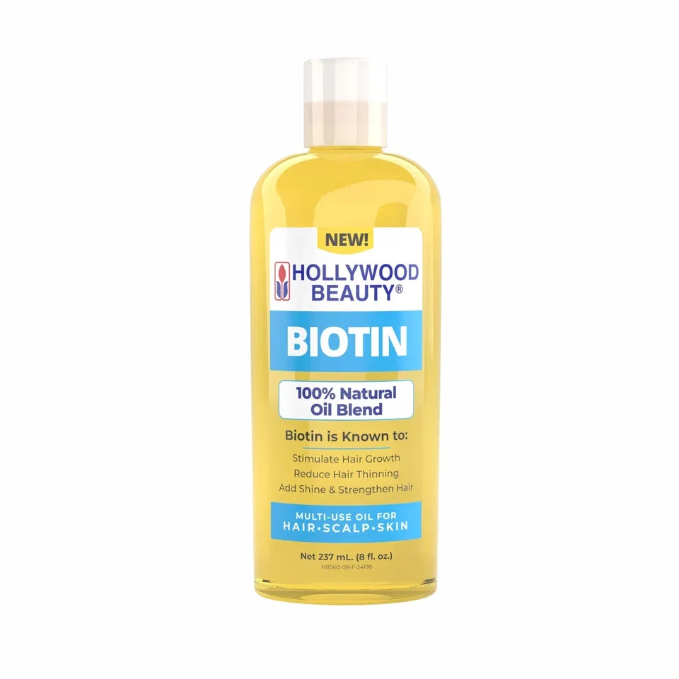 Hollywood Beauty Biotin Oil for Hair, Scalp, Skin, and Nails – 8 fl oz — CLIPRONS