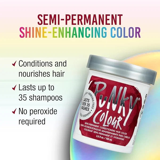 Punky Colour Red Wine semi-permanent hair dye — CLIPRONS