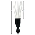 Eden Long Fan Metal Pik Comb — CLIPRONS
