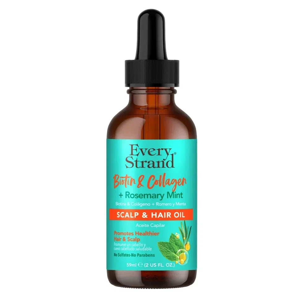 Everyday Biotin & Collagen Hair & Scalp Oil, 2 Ounce — CLIPRONS