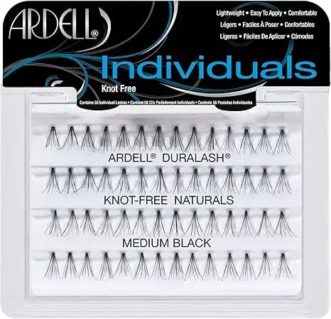 Ardell Individuals Knot Free Medium Lashes — CLIPRONS