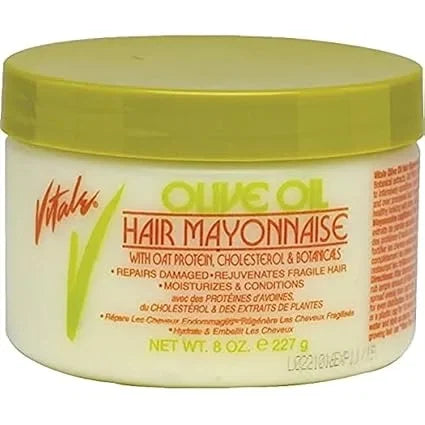 Vitale Olive Oil Hair Mayonnaise with Oat & Egg Protein and Vitamins - 227 g — CLIPRONS