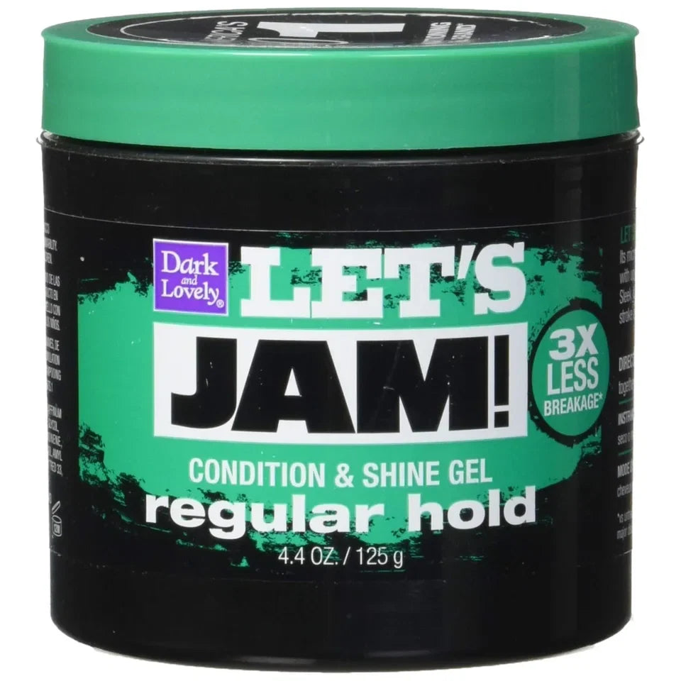 Lets Jam Shine & Conditioning Gel 125gm Regular Hold Bonus — CLIPRONS