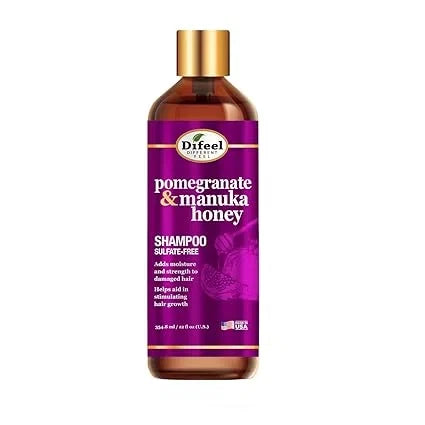 Difeel Pomegranate & Manuka Honey Sulfate-Free Shampoo - 355ml — CLIPRONS