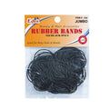 Eden Black Jumbo Rubber Bands – 125 Pieces — CLIPRONS