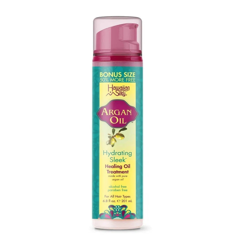 Hawaiian Silky Argan Oil Hydrating Sleek Healing Oil Treatment, 6.8 Oz — CLIPRONS
