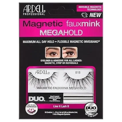 Ardell Magnetic MegaHold Faux Mink L&L 818 — CLIPRONS