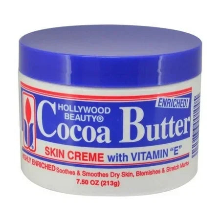 Hollywood Beauty Cocoa Butter with Vitamin E Skin Cream – 7.5 oz — CLIPRONS