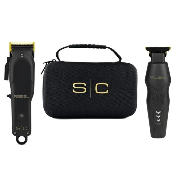 StyleCraft Super Set - Rebel Cordless Hair Clipper & Flex Cordless Hair Trimmer Set — CLIPRONS