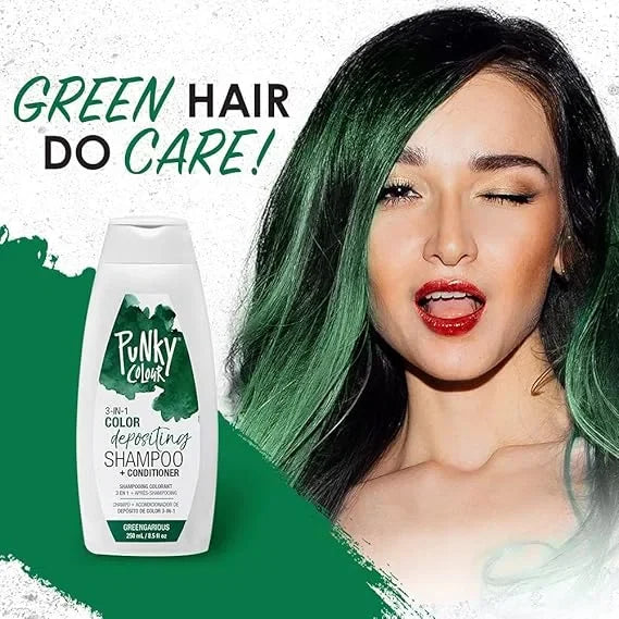 Punky Colour Greengarious 3-in-1 shampoo — CLIPRONS