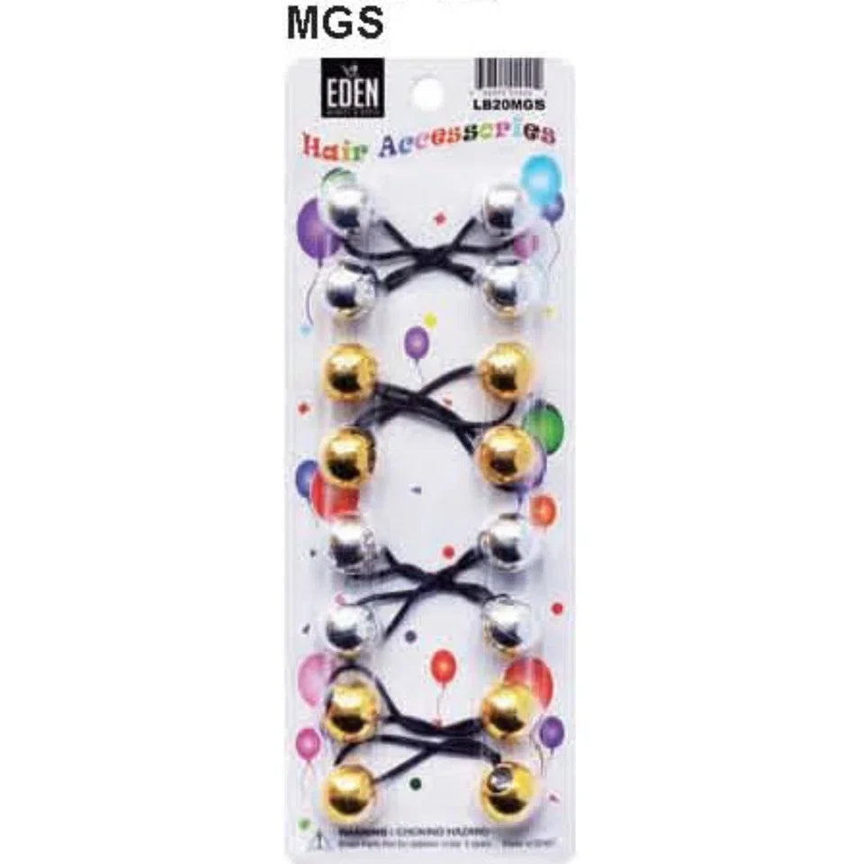 Eden 8pcs Hair Beads - Gold & Silver — CLIPRONS