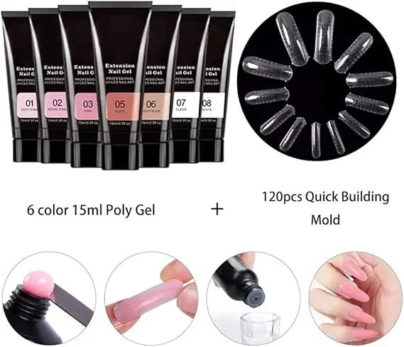 Ardell TureClos Nail Gel Kit Gel Builder Nail Kit — CLIPRONS