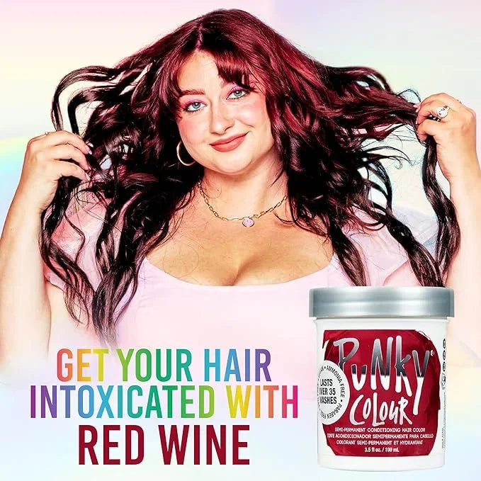 Punky Colour Red Wine semi-permanent hair dye — CLIPRONS
