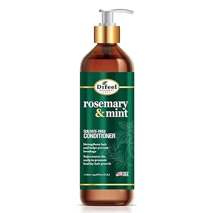 Difeel Rosemary & Mint Hair Strengthening Conditioner with Biotin - 1000ml — CLIPRONS
