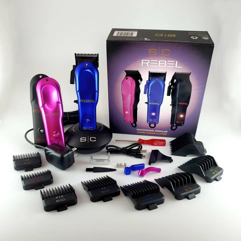 S|C Rebel Super-Torque Modular Cordless Clipper — CLIPRONS