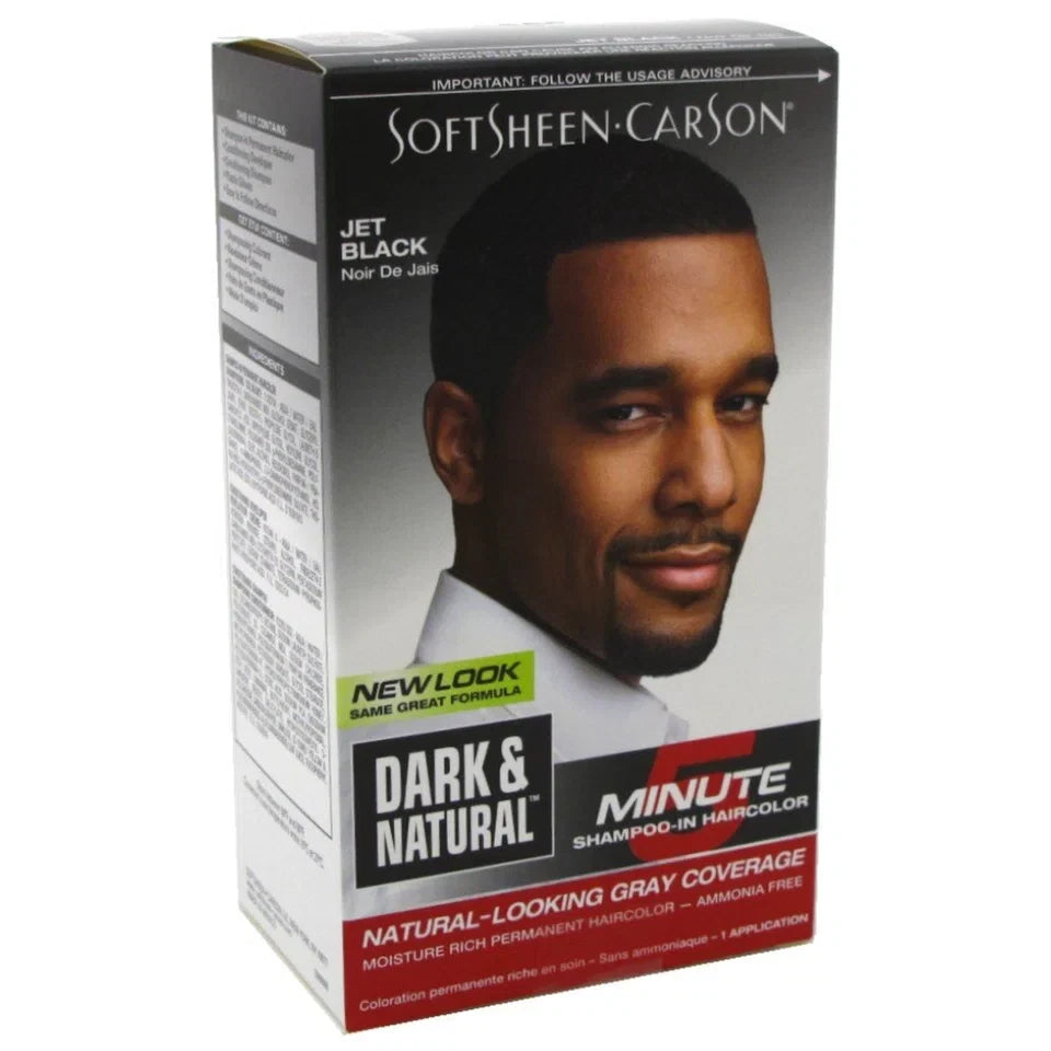Dark & Natural Color Men Jet Black (6 Pack) — CLIPRONS