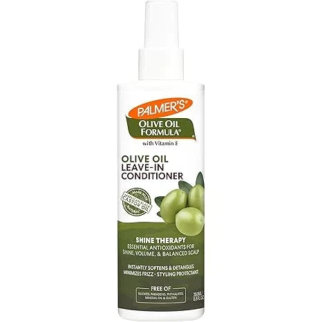 Palmer's Olive Oil Formula Leave In Conditioner Spray, Shine Therapy, Instantly Detangle, Soften and Smooth Textured and Curly Hair, 8.5 Ounces — CLIPRONS