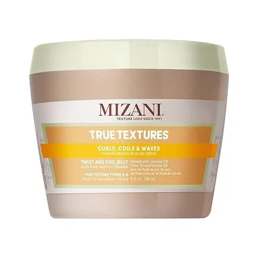 Mizani True Textures Twist and Coil Paraben & Silicone-Free Jelly - Provides Touchable Texture With Coconut Oil, For Curly Hair — CLIPRONS