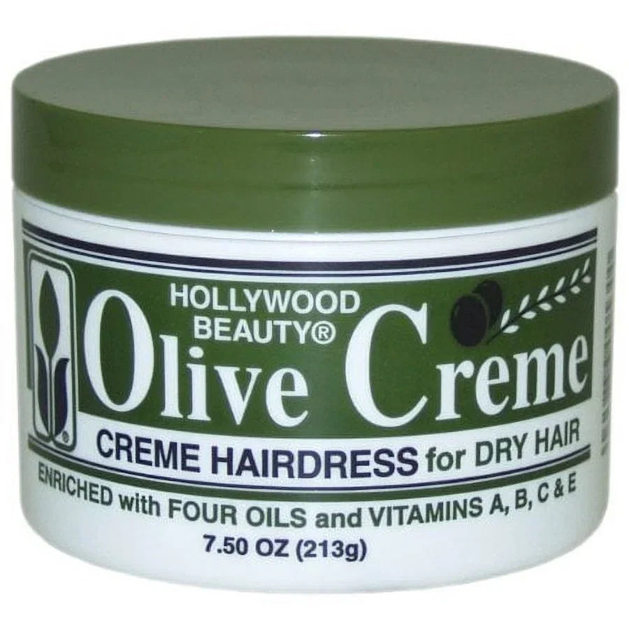 Hollywood Beauty | Olive Creme Hairdress For Dry Hair 213g — CLIPRONS