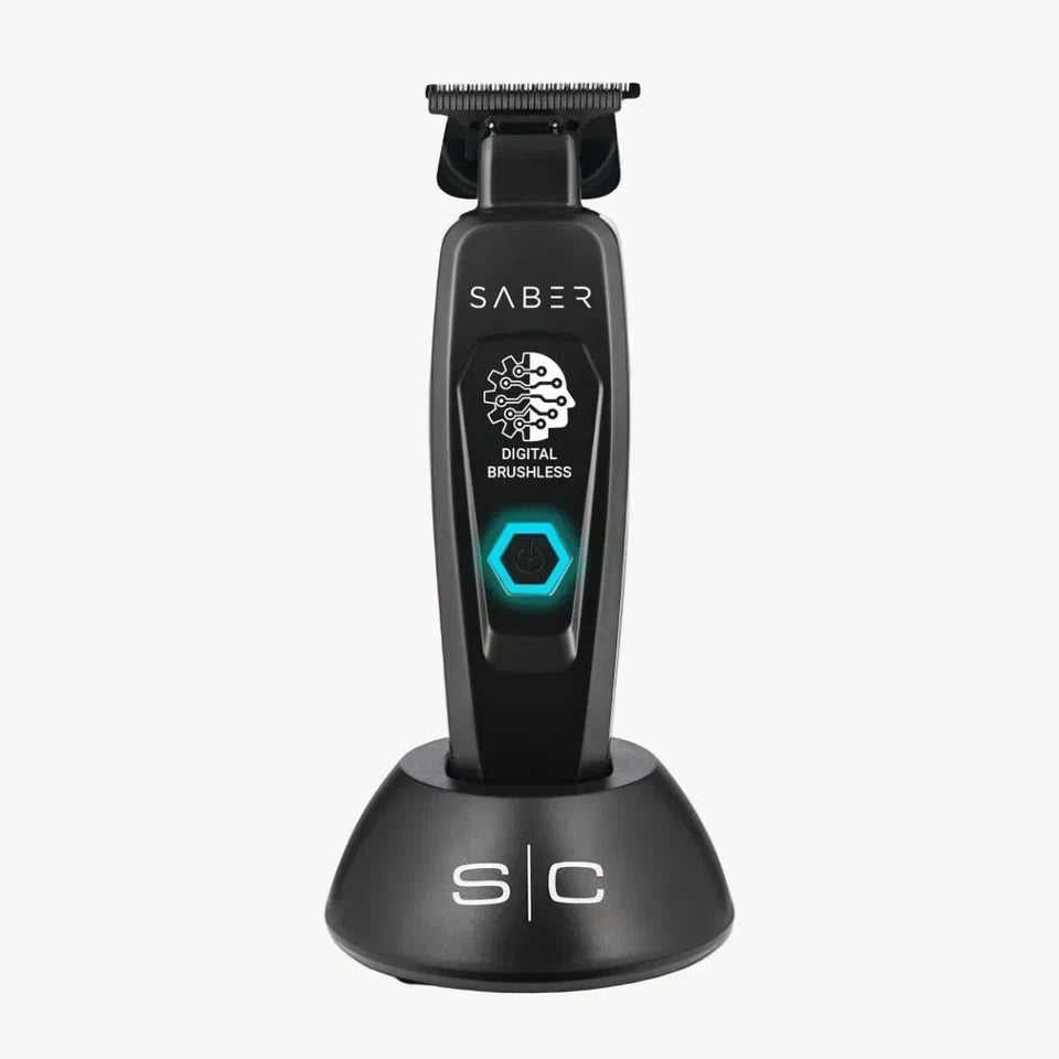 StyleCraft Saber Cordless Brushless Motor Trimmer Black — CLIPRONS