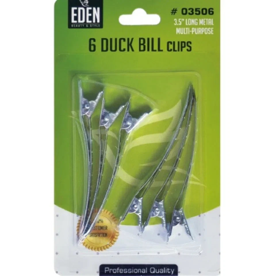 Eden 3.5'' Multi Purpose Duck Bill Clips – 6pcs — CLIPRONS