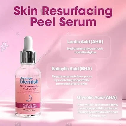 Bye Bye Blemish Skin Resurfacing Peel Serum — CLIPRONS