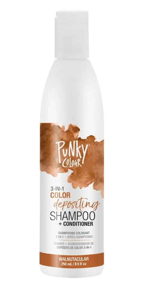 Punky 3-in-1 Color Depositing Shampoo + Conditioner Walnutacular — CLIPRONS