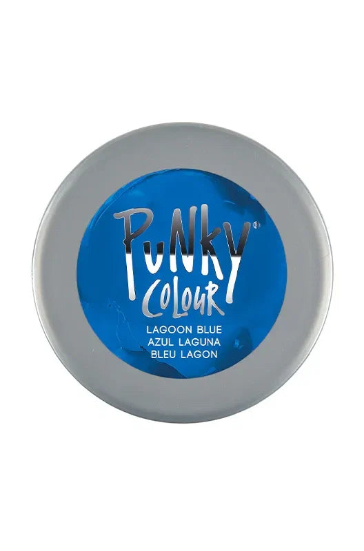 PUNKY COLOUR Semi-Permanent Conditioning Hair Color Lagoon Blue — CLIPRONS
