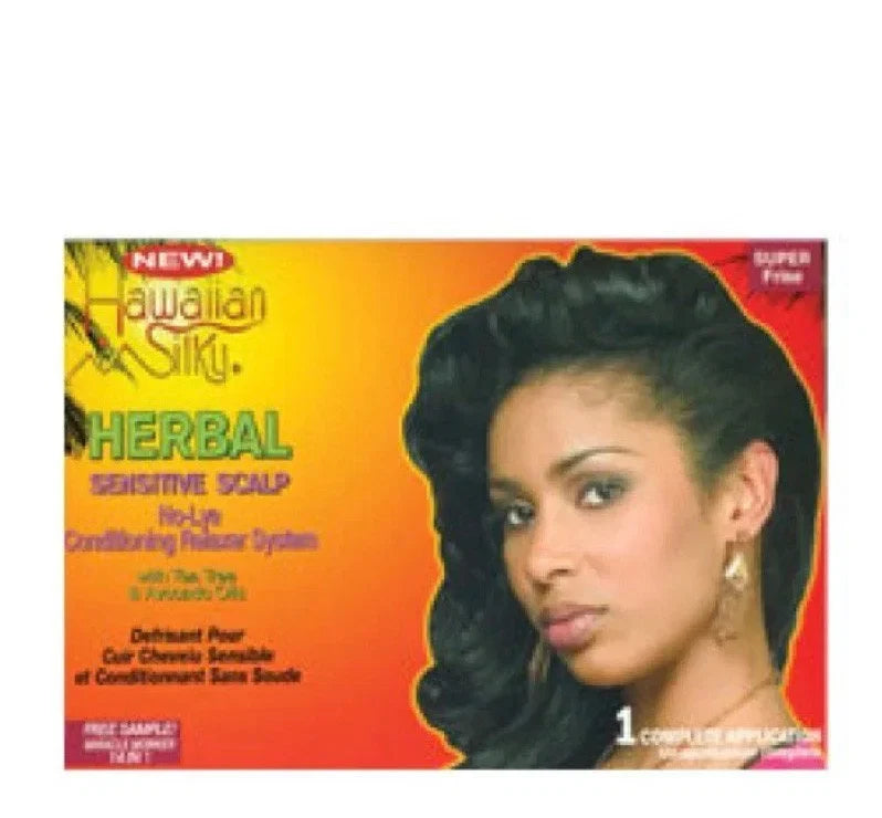 Hawaiian Silky Herbal No Lye Relaxer Kit Super 1app — CLIPRONS