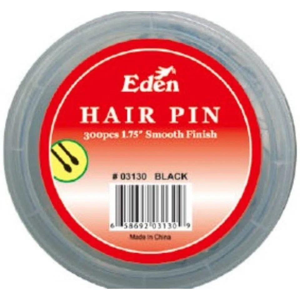 Eden 300pcs 1.75''Smooth Finish Hair Pins – Black — CLIPRONS