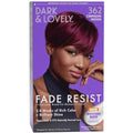 Dark & Lovely FADE RESIST Permanent Hair Color Dye Kit 362 Crimson Moon — CLIPRONS