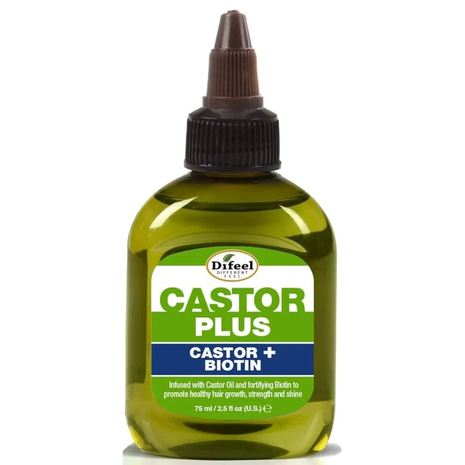 Difeel Castor Plus Biotin Mega-Growth Premium Hair Oil - 74ml — CLIPRONS
