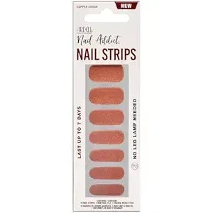 Ardell Nail Addict Nail Strips Copper Crush — CLIPRONS