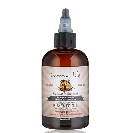 Sunny Isle Jamaican Organic Pimento Oil with Black Castor Oil - 118ml — CLIPRONS
