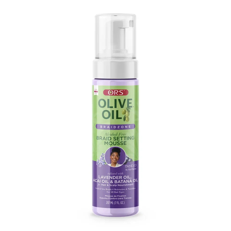 ORS Olive Oil Braidzone Braid Setting Mousse - 207ml — CLIPRONS