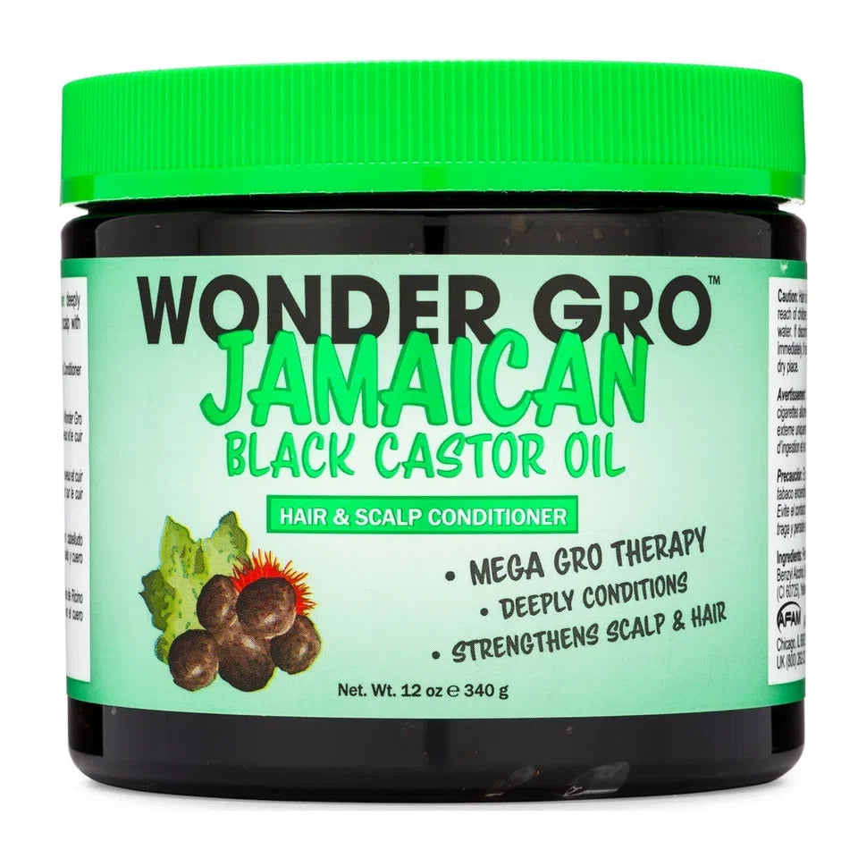Wonder Gro Jamaican Black Castor Oil Hair Grease Styling Conditioner - 340 g — CLIPRONS