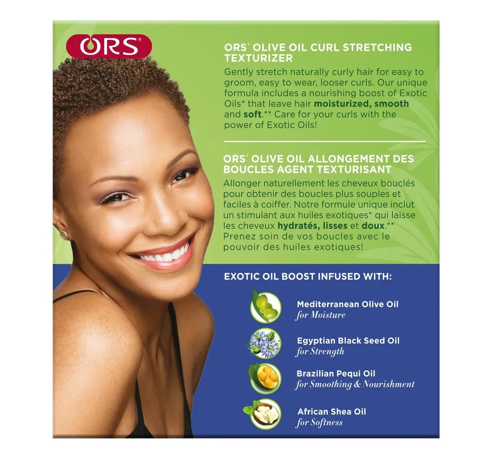 ORS Olive Oil Curl Stretching Texturizer for All Hair Textures — CLIPRONS