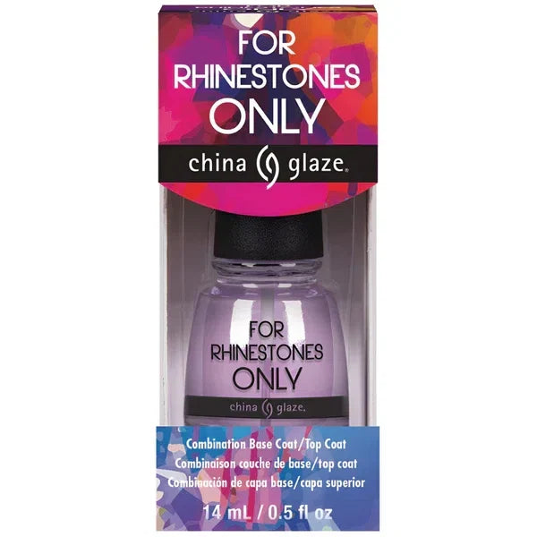 For Rhinestone Only Base and Top Coat — CLIPRONS
