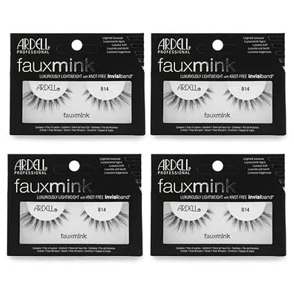 Ardell Faux Mink Lashes 814 Black — CLIPRONS