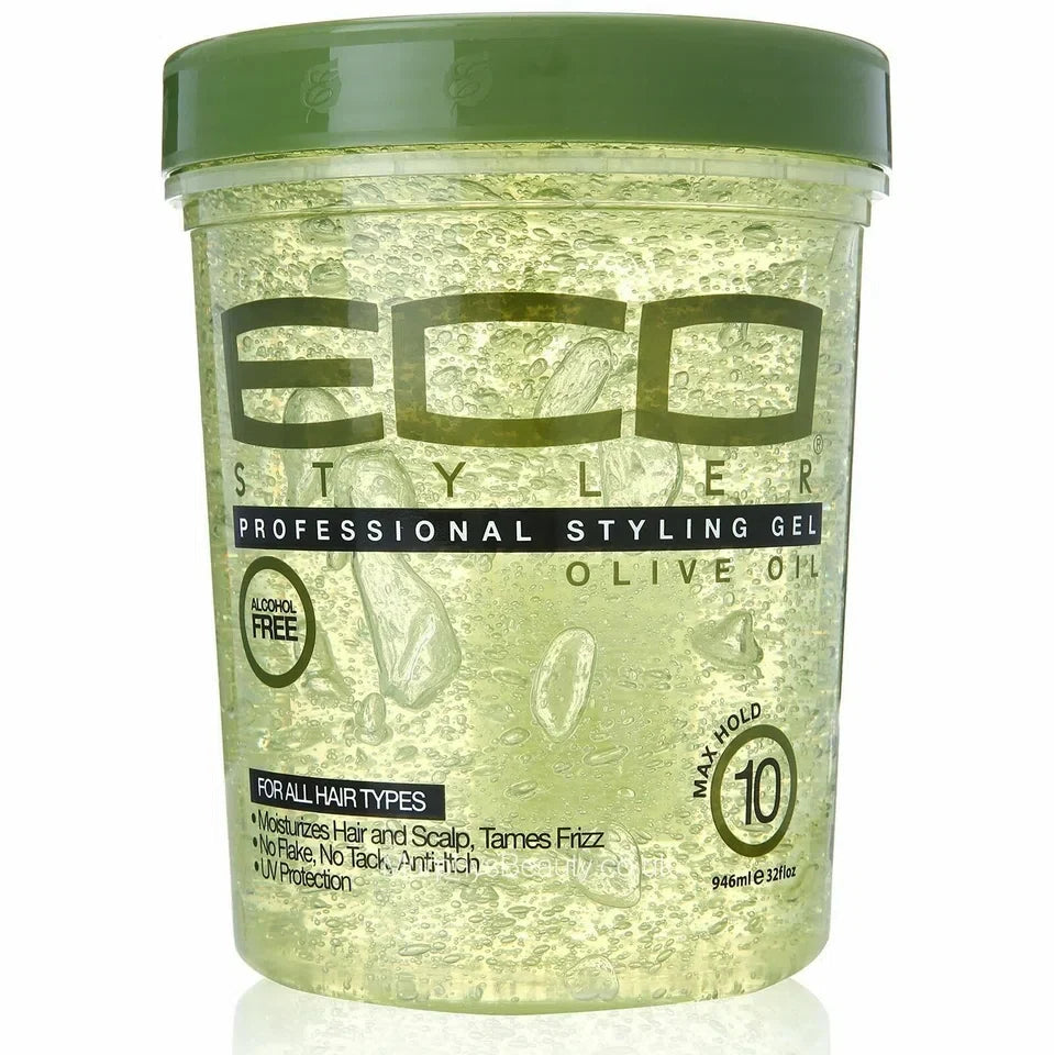 Eco Styler Olive Oil Gel 32oz 946ml For All Hair type Moisturise Hair & Scalp — CLIPRONS