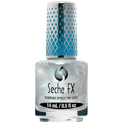 Seche FX Diamond Effect Top Coat Blue — CLIPRONS