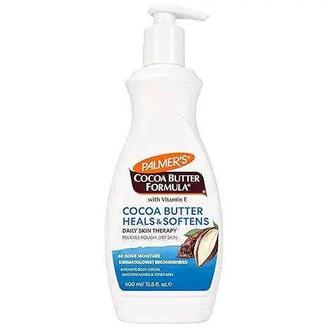 Palmer's Cocoa Butter Formula Daily Skin Therapy Cocoa Butter Body Lotion for Dry Skin, Hand & Body Moisturizer, Pump Bottle, 13.5 Oz (Pack of 1) — CLIPRONS