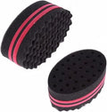 Hair Sponge Brush 2 Sides Small Holes Afro Wavy Curls for Home and Barber — CLIPRONS