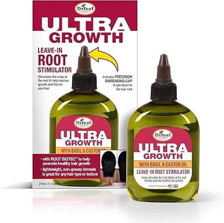 Difeel Ultra Hair Growth Oil Infused with Basil & Castor Oil - 210ml — CLIPRONS