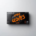 L3VEL3 Nitrile Disposable Gloves - Medium - Box of 100 (Orange) — CLIPRONS