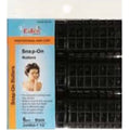 Eden Black Snap-On Foam Rollers – 6PCS - Jumbo — CLIPRONS