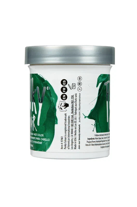 Punky Colour Semi-Permanent Conditioning Hair Color Alpine Green — CLIPRONS