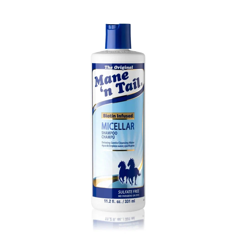 Mane n Tail Micellar Biotin Shampoo – Vegan, Sulfate-Free Deep Clean for Scalp & Shine — CLIPRONS